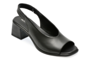 Sandale casual FLAVIA PASSINI negre, 875018, din piele naturala