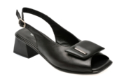 Sandale casual GRYXX negre, 206956, din piele naturala