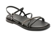 Sandale casual GRYXX negre, 3015, din piele naturala