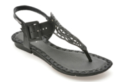 Sandale casual GRYXX negre, 356501, din piele naturala