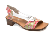 Sandale casual RIEKER multicolor, 62662, din piele ecologica