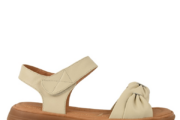 Sandale casual – dama –  33193 crem – piele naturala