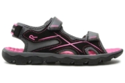 Sandale copii  Drift – negru si roz – talpa rezistenta – material cu uscare rapida –
