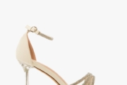 Sandale cu toc Masoro Albe