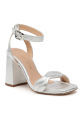 Sandale dama –  302828623 – Piele naturala – Argintiu
