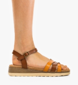 Sandale dama Habry Camel