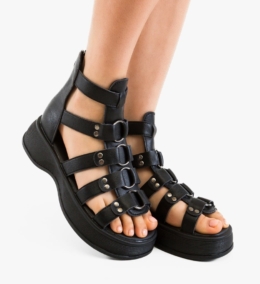 Sandale dama Jajko Negre