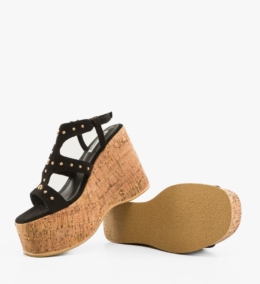 Sandale dama Zarek Negre