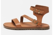 Sandale de piele cu barete multiple Solivan
