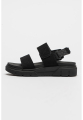 Sandale de piele intoarsa cu banda velcro