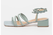 Sandale de piele intoarsa cu barete multiple Only