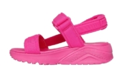 Sandale din material textil cu velcro Uno Lite – Roz –