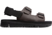 Sandale din piele si material textil Oruga
