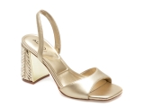 Sandale elegante ALDO aurii, MIRALE741, din piele naturala
