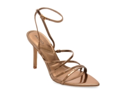 Sandale elegante ALDO bronz, SOLANIA 222, din piele ecologica
