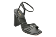 Sandale elegante ALDO negre, ESTELA 001, din piele ecologica