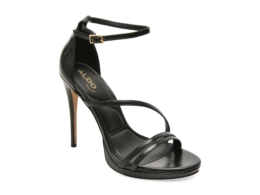 Sandale elegante ALDO negre, ODELLA 001, din piele ecologica