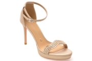 Sandale elegante EPICA aurii, 912506, din piele ecologica