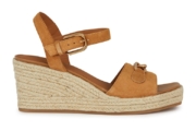 Sandale-espadrile din piele intoarsa
