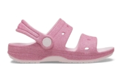 Sandale slingback cu aspect stralucitor